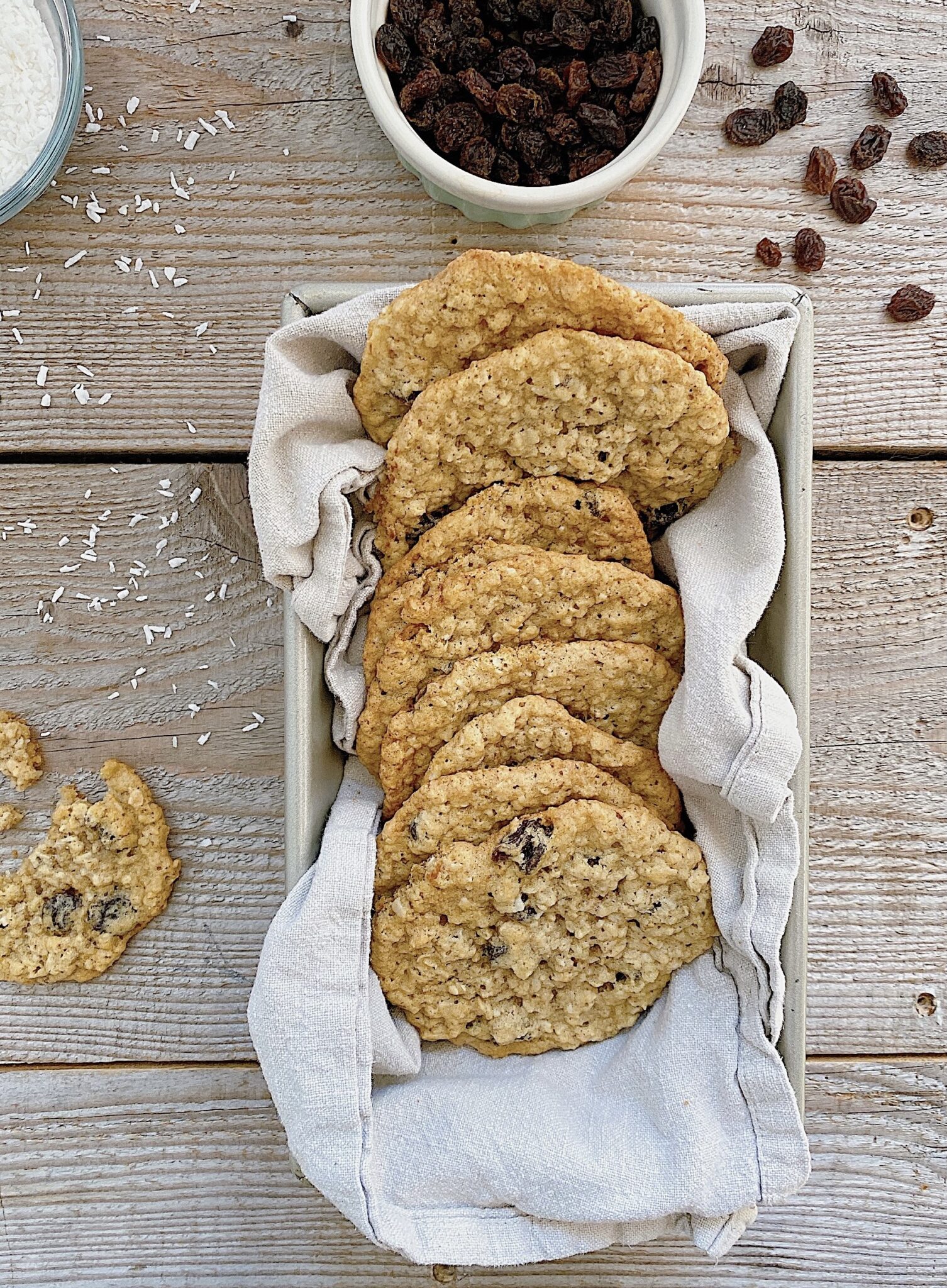 Souvenir D’enfance: Biscuits Aux Raisins Et à L’avoine – Cerises ...